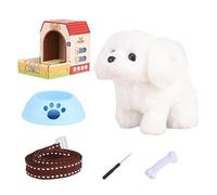 Giocattolo Per Cuccioli CheCamminano Per Bambini - Cane CheAbbaia Interattivo, Giochi Con Gli Amici CheAbbaiano, Animali CheScodinzolano, Amico Di Peluche| Giocattolo Interattivo Per Cani Scodinz