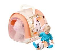 Giocattolo per cucciolo che cammina, giocattolo per cane che abbaia a piedi per bambini - Simpatico giocattolo interattivo per cani di peluche per bambini | Adorabile peluche per cani elettronico