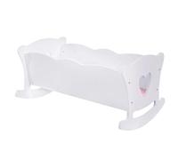 Giocattolo per culla per bambole - Mobili universali in legno, funzione di gioco interattiva per la cameretta dei bambini, stile a dondolo, design di strumenti di comfort per bambini, bam