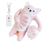 Giocattolo per dormire per bambini - Cuscino portatile lenitivo a forma di cartone animato, cuscino ritmico per la mano in peluche, comodo cuscino di supporto lenitivo e con sensore di movimento per