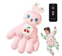 Giocattolo per dormire per bambini, giocattolo lenitivo per dormire, palma lenitiva con telecomando, carino aiuto elettrico per dormire a mano, decorazione per la cameretta dei bambini, prevenzione