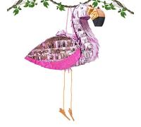 Giocattolo per feste a forma di pignata a forma di cono - e colorato in alluminio per feste di compleanno dei bambini - favori colorati per feste di ananas - ripieno di dolci e giochi