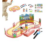 Giocattolo Per Gare Su Pista Con Sensore Di Movimento - Interazione Genitore-Figlio per 2 Persone,Giocattoli Da Tavolo Per Corse - per Bambini Giovani Genitori Amici e Famiglia