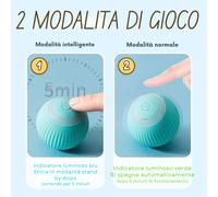 Giocattolo per Gatti-Cani Smart Ball - blu