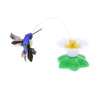 Giocattolo Per Gatti Teaser Per Giochi Interattivi Per Interni, Giocattolo Per Colibrì Rotante Elettrico A 360°, Giocattolo Per Gatti Elettrico Rotante Divertente E Vivido (il Colore Degli Uccelli È C