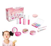 Giocattolo per il trucco artificiale - Giocattoli per il trucco finto | Giocattolis truccos finto bambine | Giocattoli cosmetici leggeri bambini casa, asilo , asilo nidos bambina