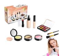 Giocattolo per il trucco artificiale - Giocattoli per il trucco finto | Giocattolis truccos finto bambine | Giocattoli cosmetici leggeri bambini casa, asilo , asilo nidos bambina