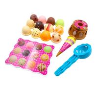 Giocattolo per impilare gelato per bambini - Set da gioco a torre di pala, attività educativa per bambini, set da gioco educativo per sviluppare le capacità motorie, regalo di compleanno per bambini e