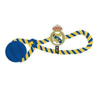 Giocattolo per in corda del Real Madrid con i colori ufficiali del Real Madrid - Corda resistente del Real Madrid per masticare e giocare in modo divertente