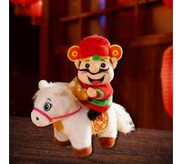 Giocattolo per la casa raffigurante il Dio della Ricchezza, cavallo di