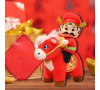 Giocattolo per la casa raffigurante il Dio della Ricchezza, cavallo di