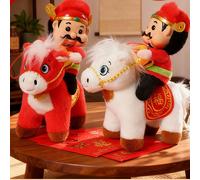 Giocattolo per la casa raffigurante il Dio della Ricchezza, cavallo di