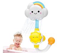 Giocattolo per la doccia per bambini Giocattolo per doccia con acqua nebulizzata per bagno Bella nuvola arcobaleno Rubinetto per acqua per i più piccoli Giocattoli per bambini per