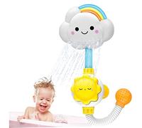 Giocattolo per la doccia per bambini Giocattolo per la doccia con acqua nebulizzata per il bagno Bella nuvola Arcobaleno Spruzzo d'acqua Rubinetto per doccia per i più piccoli Giocattoli per la vasca