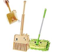 Giocattolo per la pulizia dei bambini, 50 cm, set da gioco educativo realistico, scopa interattiva, scopa per bambini, per gioco di ruolo fantasioso per casa, camera da