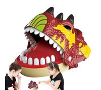 Giocattolo per mordere le mani, Giocattolo per mordere le dita | Gioco del dentista Giocattoli ingannevoli che mordono i dinosauri - Giocattolo di interazione con i dinosauri, l'azione dei denti press