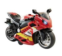 Giocattolo Per Moto - ABS, Bici Da Gioco, Aspetto Realistico | Giocattoli Per Veicoli Divertenti Alimentati A Frizione, Giocattoli Da Corsa Pe Biciclette O Regali Pergiocattoli Intellettuali Bam
