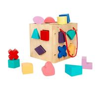 Giocattolo Per Ordinare Le Forme Di Abbinamento In Legno Per Infanzia Con
