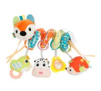 Giocattolo per passeggino, giocattolo a spirale con musica, giocattolo da appendere a spirale per culla/seggiolino/ovetto, regalo per neonati e bambini (volpe)