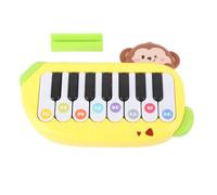 Giocattolo per Pianoforte Elettronico, Bambini Portatili per Bambini Multifunzionali Musica Tastiera Strumento Musicale Educativo per Bambini (YELLOW)
