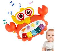 Giocattolo per pianoforte musicale per - Strumento musicale di apprendimento precoce alimentato a batteria - Tastiera musicale giocattolo per bambini e ragazze di 18 e altro regalo di compleanno