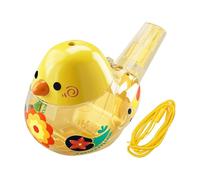 Giocattolo per pipa ad acqua, strumento musicale portatile originale e regali per feste, fischietto per uccelli, giocattolo per bambini, ragazze, feste, compleanni, premi di gioco, aula, campeggio, D