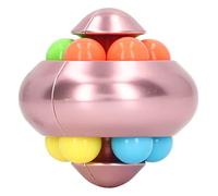 Giocattolo per puzzle a sfera rotante - Relieflitto di stress resistente in lega di alluminio per la coordinazione per gli occhi della mano e pensiero strategico per adolescenti (type 5)