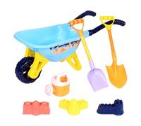 Giocattolo per sabbia da spiaggia - Set da gioco interattivo con palette per carri, kit di costruzione con strumenti creativi per feste di famiglia, cortile, prato, giochi, piscina, campeggio