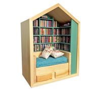 Giocattolo per scaffali antistress - collezione di libri in miniatura, presentazione creativa di libri da scrivania | sofisticata decorazione per la stanza del minibro, set di scatole per
