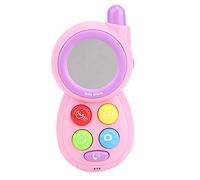 Giocattolo per smartphone Giocattoli per smartphone, giocattolo per cellulare Giocattolo per cellulare con giocattolo musicale educativo precoce, multifunzionale per bambini piccoli(Pink)