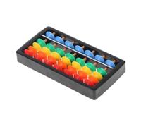 Giocattolo per strumenti di calcolo e conteggio matematico Soroban Abacus i | Materiale ABS ecologico caratterizzato da un design leggero da 4,7 pollici costruito per le lezioni di matematica, cont