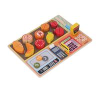 Giocattolo per Tagliare Frutta per Bambini, Set Educativo per Bambini | Supporta le capacità motorie, migliora il gioco fantasioso, materiale sicuro in tiglio, attività familiare interattiva