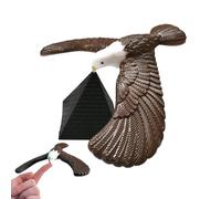 Giocattolo Per Uccelli Con Aquila In Equilibrio, Giocattolo Per L'equilibrio Scientifico Gravitazionale Con Piramide, Giocattolo Per Uccelli In Equilibrio Antistress