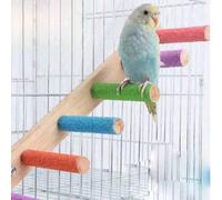 Giocattolo per uccelli, giocattolo per pappagalli, accessorio per gabbia per uccelli, posatoio per limare gli artigli degli uccelli, supporto per posatoio per limare gli artigli, accessorio per posato