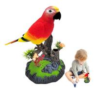 Giocattolo per uccelli parlanti - cinguettio elettronico, giocattolo divertente interattivo | casa, camera, scrivania, regalo da gioco per bambini, ragazze, adulti, sotterranei educativi