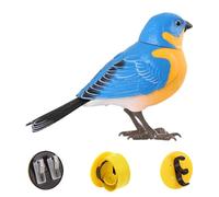 Giocattolo per uccelli per bambini - giocattoli di figurine per uccelli | Figurina per animali realistico per l'arricchimento di animali domestici interazioni desktop party asilodern
