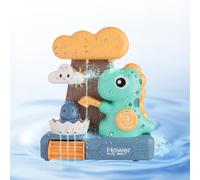 Giocattolo per vasca da bagno a forma di dinosauro, giocattolo acquatico girevole per bambini, per il bagno, per bambini a partire da 3 4 5 6 anni