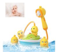 Giocattolo per vasca da bagno a partire da 1 2 3 4 anni, anatra, giocattolo elettrico per bambini, giocattolo da bagno per bambini