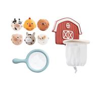 Giocattolo Per Vasca Da Bagno Per Bambini, Gioco Interattivo In Piscina Con 6 Palline Di Animali, Canestro Da Basket Per Vasca Con Ventose, Divertente Set Da Gioco In Acqua Per Bambini, Ragazzi E Raga