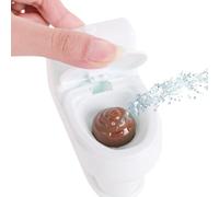 Giocattolo per WC a squirt - simpatico giocattolo realistico - divertente colpo di squirting | design robusto per trucchi d'acqua giocosi per feste, scuole e divertimento a casa | Neuart