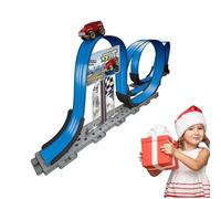 Giocattolo Pista da Corsa | Gioco Educativo Robusto Con Veicoli | Pista da Corsa Magnetica per Auto - per Bambini Regalo Compleanno Festa Classe Natale