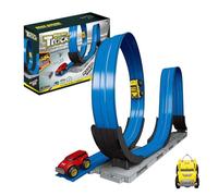 Giocattolo Pista Da Corsa - Set Di Pista Da Corsa Di Auto | Tracce Di Per | Gioco Di Giocattoli Di Costruzione Per I Bambini Giocare Di Compleanno Di Pasqua Viaggio Alla Mia