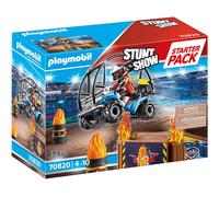 Giocattolo PLAYMOBIL Set di avvio Playmobil Stuntshow Quad con rampa di fuoco