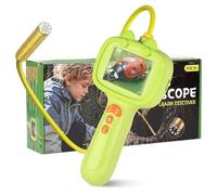 Giocattolo Portatile per Bambini con Fotocamera Endoscopica, Schermo IPS 2,4'', 8 LED Regolabili, 2MP, Scheda 32GB - Ideale per Esplorazione Naturale, Campeggio, Regalo Compleanno o Festa