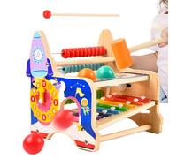 Giocattolo Pound A Ball, Pound Ball | Giocattoli per martellare in legno | educativo musicale per ragazze dai 3 ai 5 anni