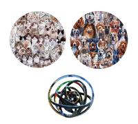 Giocattolo Puzzle Circolare Doppio Lato Con Rotazione A 360 Gradi