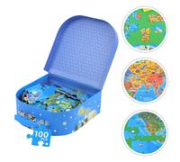 Giocattolo Puzzle Con Mappa Bambino Che Fa Primi Passi Per Bambini