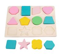 Giocattolo Puzzle Di Blocchi Costruzione Bambino Che Fa Primi Passi Prescolari
