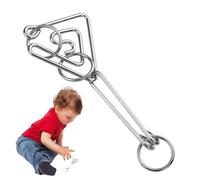 Giocattolo Puzzle In Metallo - Puzzle In Filo Metallico 8 Pezzi Giocattolo Torre Di Magia, Mentre Gioca Con Questo Giocattolo Di Puzzle In Metallo | Gioco Di Blocco Di Sblocco Di Ferro