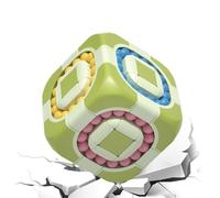 Giocattolo puzzle - Magic Bean 3 x 3 dadi, dadi rotanti, Magic Bean Garden di decompressione, giocattolo magico a 6 lati, regalo per bambini, ragazze